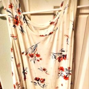 Maurices flower tank top